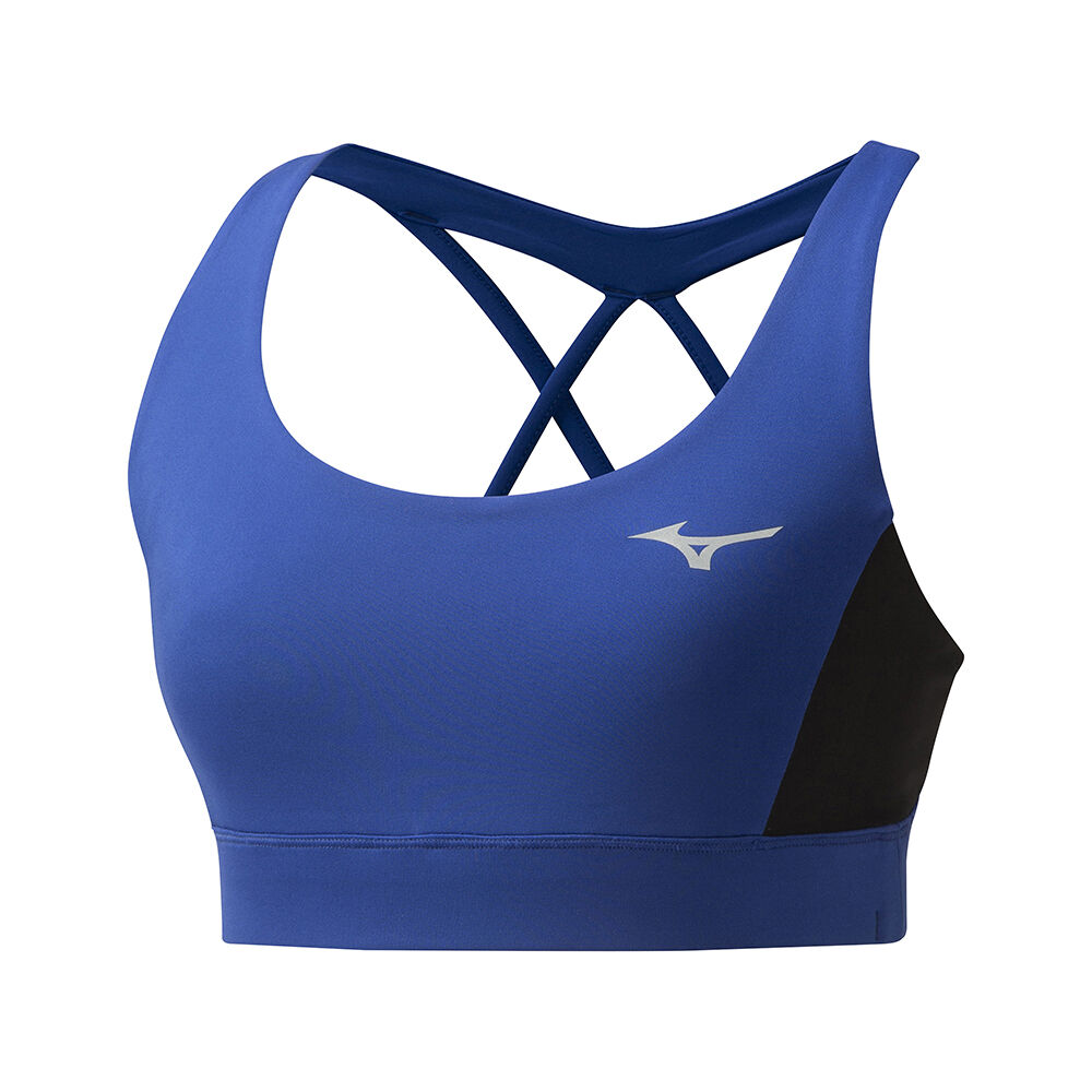 Mizuno Women's Style Running Bra Blue (J2GA077521-FPB)